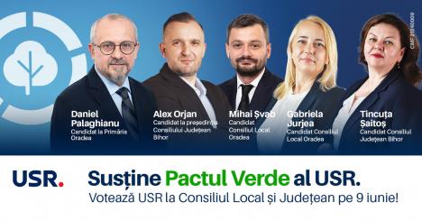 Pactul Verde pentru Oradea. Un contract cu orădenii pentru mai multe spații verzi!