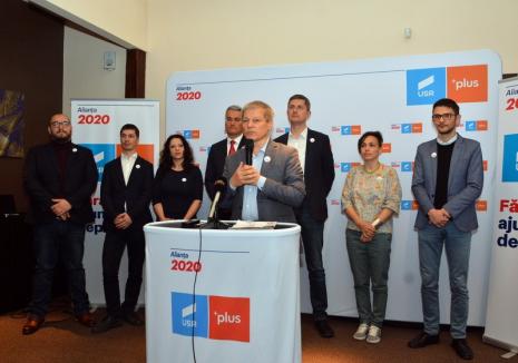 Dacian Cioloş şi Dan Barna la Oradea: „Miza alegerilor din 26 mai este să scăpăm România de PSD”