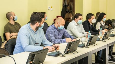 Ministrul Cercetării, Inovării și Digitalizării, Marcel Boloș, în vizită la Universitatea din Oradea: Ce le-a spus colegilor săi (FOTO)
