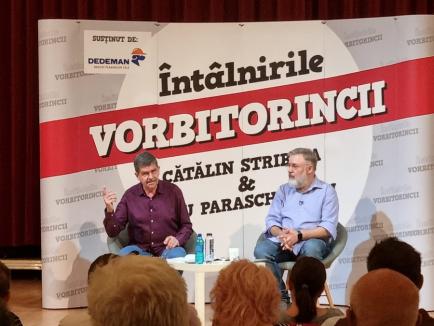'Vorbitorincii' la Oradea: De ce nu e mândru Radu Paraschivescu că e român (FOTO)