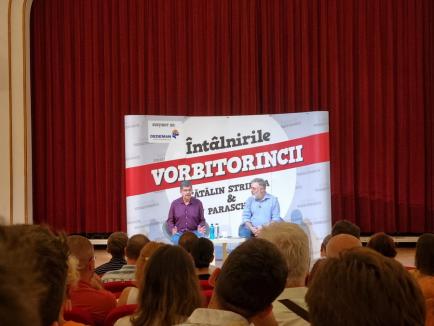 'Vorbitorincii' la Oradea: De ce nu e mândru Radu Paraschivescu că e român (FOTO)