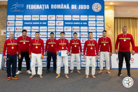Trei titluri de campioni şi alte patru medalii, cucerite de sportivii de la LPS Bihorul la Finala Campionatului Național de judo U21