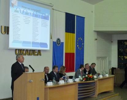 Un deceniu de Relaţii Internaţionale şi Studii Europene, sărbătorit la Universitate cu un nou Doctor Honoris Causa (FOTO)