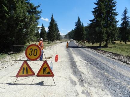 Drumul de Padiş, "scurtat" fără a fi scumpit, aşa cum voia constructorul (FOTO)