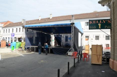 Strada Madach Imre rămâne închisă pe perioada Festivalului de Teatru Scurt (FOTO)