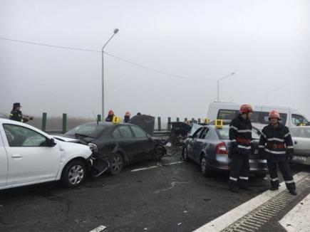 Accident în lanţ cu trei morţi şi 50 de răniţi pe autostrada A2 (FOTO)