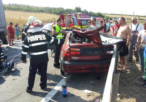 Weekend însângerat pe şoselele din judeţ: Două persoane au murit, iar alte opt au fost rănite în accidente rutiere