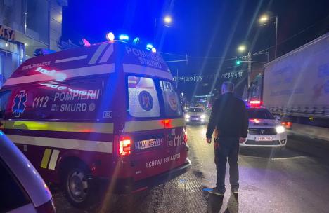 Încă un accident în Bihor: Două fete au fost lovite de un autoturism pe trecerea de pietoni în Aleșd. UPDATE: Starea adolescentelor (FOTO)