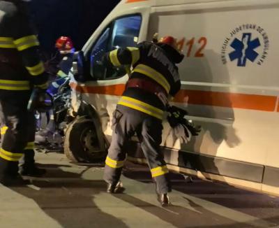 A doua ambulanță în misiune implicată într-un accident în aceeași zi în Bihor! (FOTO)
