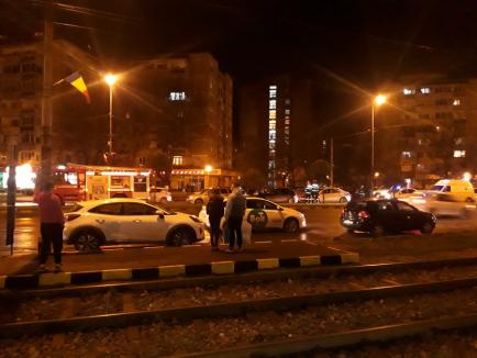 Accident în lanț pe bulevardul Dacia din Oradea