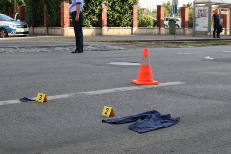 Accident grav în Oradea: Un copil în stare de inconștiență, după ce a fost lovit de o mașină în Calea Aradului. Șoferul care l-a lovit era beat și a și fugit (FOTO)