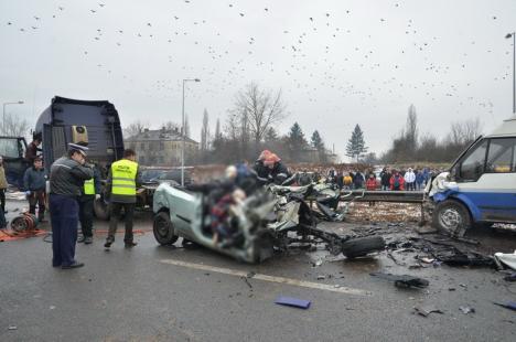 Accident cu trei maşini, pe Centură: Două persoane au murit! (FOTO/VIDEO)