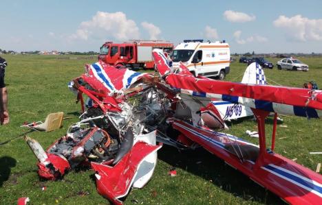 Accident aviatic grav: Un pilot a murit, iar un altul este în stare gravă, după ce două avioane s-au ciocnit în aer (FOTO/VIDEO)