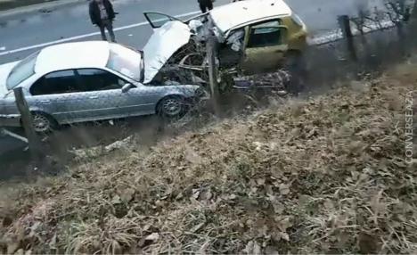 Cele două persoane care au murit în accidentul care a paralizat traficul pe DN 1 sunt din Bihor! (FOTO)