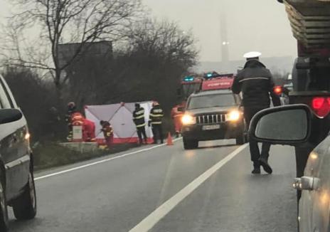 Accident pe DN 19 în Bihor: Un şofer a fost resuscitat
