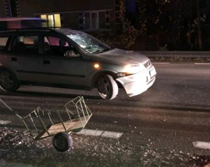 Accident mortal pe DN 1, la Borod: O femeie a murit, lovită din plin de o maşină (FOTO)