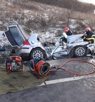 Accident grav pe DN1, cu mașini din Cluj și Bihor. Un bărbat a murit (FOTO)