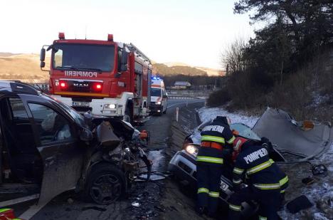 Accident grav pe DN1, cu mașini din Cluj și Bihor. Un bărbat a murit (FOTO)