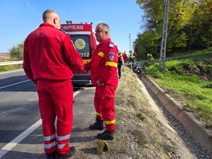 Accident mortal în Bihor: Un motociclist și-a pierdut viața pe DN 76 (FOTO)