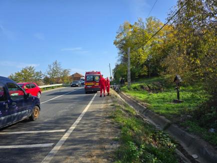 Accident mortal în Bihor: Un motociclist și-a pierdut viața pe DN 76 (FOTO)