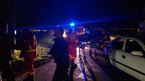 Accident pe DN 79, la ieşirea din Livada: Trei persoane rănite şi trei maşini lovite, după ce un SUV a ţâşnit pe şosea şi s-a făcut nevăzut (FOTO / VIDEO)
