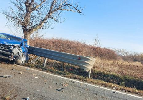 Accident grav pe DN 79, între Oradea și Nojorid. Un copil a murit (FOTO / VIDEO)