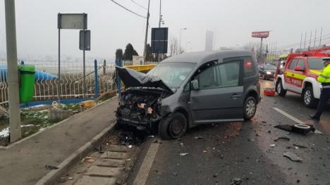 Şoferul bihorean din BMW a provocat accidentul din Floreşti. Tânărul de 20 de ani nu are permis de conducere (FOTO / VIDEO)