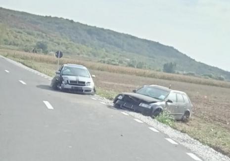 Bebeluș rănit: Un tânăr șofer a fost reținut de polițiști pentru că a condus băut și a părăsit locul accidentului pe care l-a provocat (FOTO)