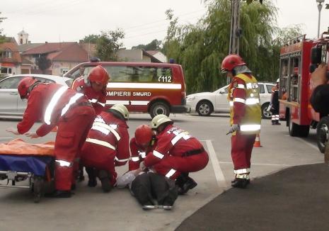 Accident cu patru victime la Remetea. O familie a ajuns la spital