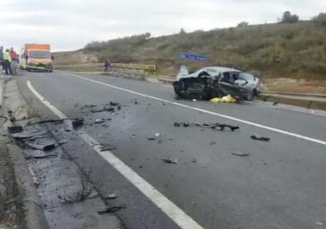 Impact frontal pe DN1: Trei tineri au murit într-un accident produs în Huedin, la ieşirea spre Oradea