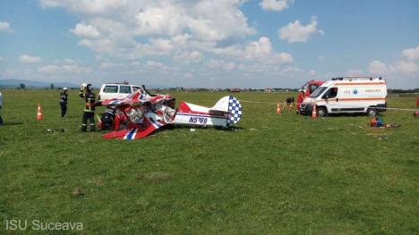 Accident aviatic grav: Un pilot a murit, iar un altul este în stare gravă, după ce două avioane s-au ciocnit în aer (FOTO/VIDEO)