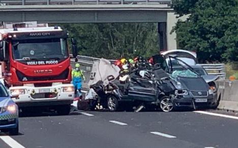 Şoferul român care a provocat accidentul mortal în Italia: 'Nu puteam să-mi ţin ochii deschişi' (VIDEO)
