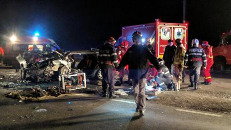 Accident extrem de grav pe DN 1, la Lugașu de Jos: 12 victime, două persoane au decedat! (FOTO / VIDEO)