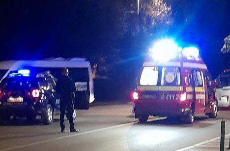Accident în Marghita: Un şofer beat a izbit cu mașina un bărbat, pe trecerea de pietoni