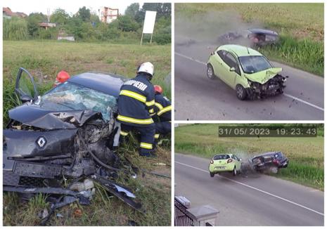 Un tânăr de 19 ani din Oradea a provocat accidentul cumplit în urma căruia un copil de 7 ani a ajuns în comă la spital (VIDEO)