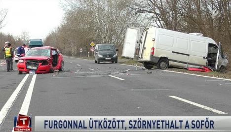 Accident teribil în Ungaria: Un bihorean a murit la volanul unui Audi. Ar fi întors pe linie continuă (VIDEO)