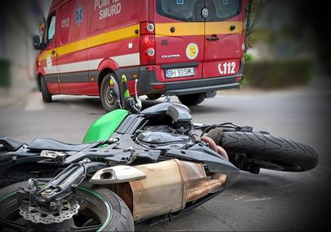 Un motociclist din Ungaria a murit sâmbătă în Bihor. Cum s-a petrecut accidentul