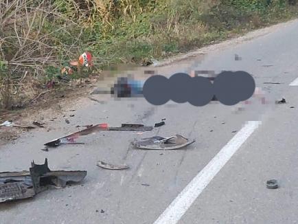 Ultima seară: Un motociclist de 39 de ani a murit, duminică, în Bihor, după ce a izbit un Volkswagen (FOTO)