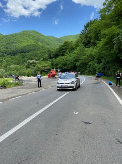 Un motociclist din Bihor a murit într-un grav accident rutier, în județul Alba (FOTO / VIDEO)