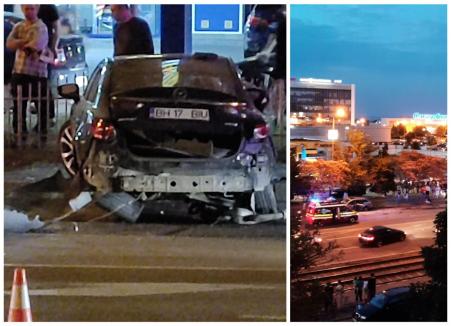 Accident pe strada Nufărului din Oradea: O şoferiţă băută a băgat două persoane în spital (FOTO)