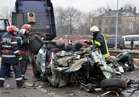 Cele două victime din accidentul de pe Centură erau din Sântandrei. Primele concluzii ale poliţiştilor (VIDEO)