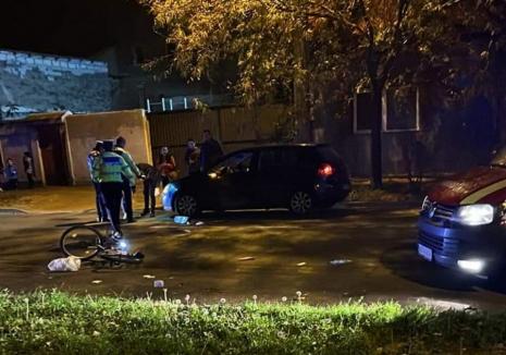 Accident în Oradea: Biciclist lovit de mașină, trafic blocat pe strada Oneștilor