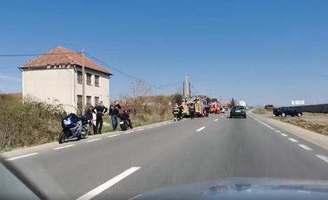 Ultima faptă bună. Un motociclist din Oradea a murit într-un grav accident produs la scurt timp după ce a dus pachete pentru nevoiași