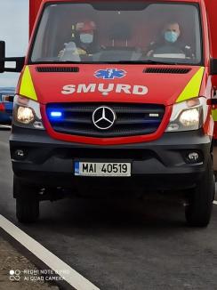 Accident grav cu trei autoturisme lângă Sălard. Şase persoane au fost rănite (FOTO)