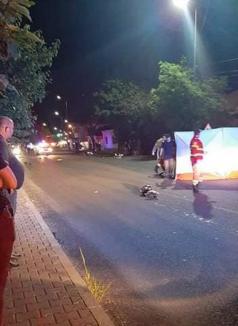 Viteza ucigașă: Motociclist de 33 de ani mort la Sânmartin, după ce a pierdut controlul într-o curbă (FOTO)