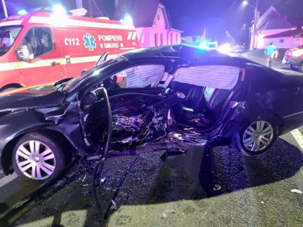 Șofer din Oradea, pericol public: Beat și drogat, a gonit cu 125 km/h pe străzile din Sibiu, a fugit de polițiști și a rănit 4 oameni (FOTO)