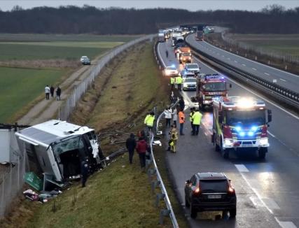 FOTO/VIDEO: Autocar plin cu români, accident grav în Slovenia: Trei morți și patru răniți. Mărturia unui tânăr bihorean de la locul tragediei