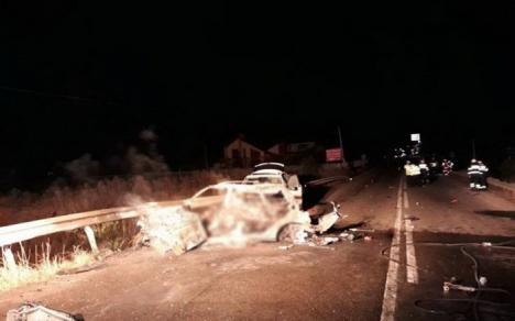 Accident groaznic în Suceava: Cinci tineri care se întorceau de la o petrecere de Halloween au murit carbonizaţi (FOTO)