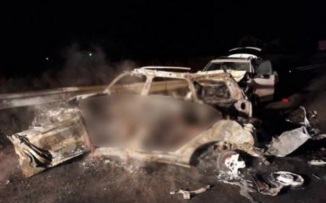 Accident groaznic în Suceava: Cinci tineri care se întorceau de la o petrecere de Halloween au murit carbonizaţi (FOTO)