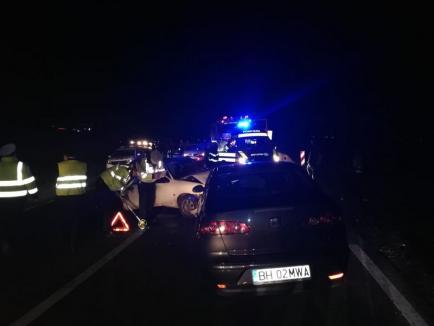 Accident pe DN 1, în Tileagd: Cinci victime, după ce două mașini s-au ciocnit! (FOTO)